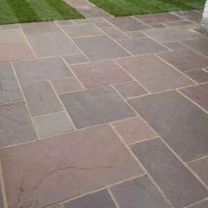 Autumn Brown Patio Slabs