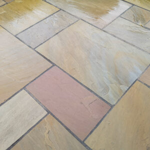 Raj Green Natural Patio Slabs