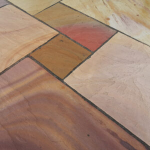 Raveena Natural Sandstone Patio Slabs