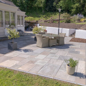 Kandla Grey Natural Sandstone Patio Slabs