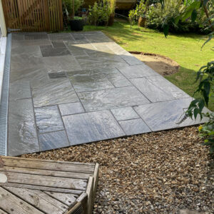 Kandla Grey Natural Sandstone Patio Slabs