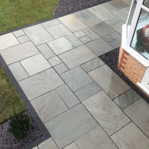 Kandla Grey Natural Sandstone Patio Slabs