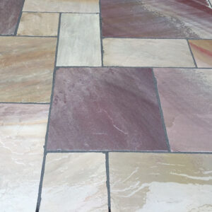 Raveena Natural Sandstone Patio Slabs