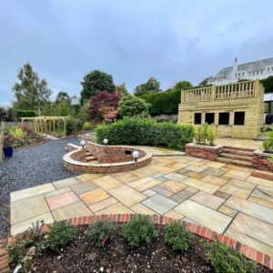 Fossil Buff Natural Sandstone Patio Slabs