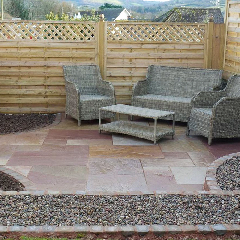 Sunset Modak Natural Sandstone Patio Slabs