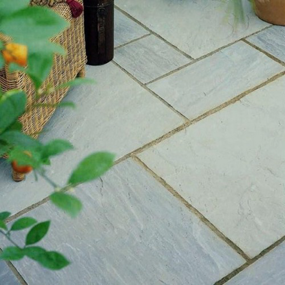 Kandla Grey Natural Sandstone Patio Slabs