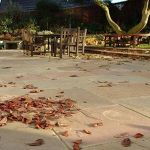 Raj Green Natural Patio Slabs