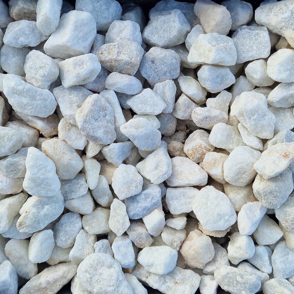 Arctic White 20mm Chippings