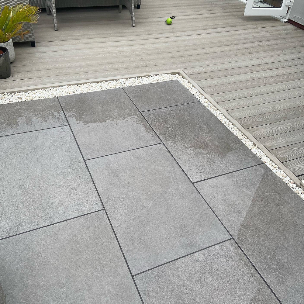 Avenue Grey Porcelain Tiles 900x600