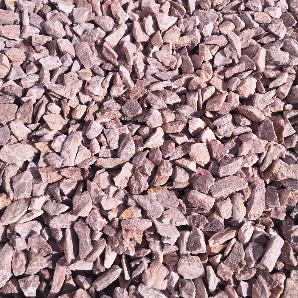 Devon Pink 14mm Chippings