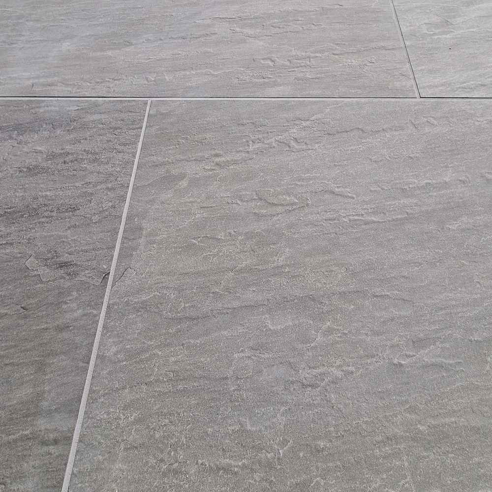 Kandla Grey Porcelain Tiles - Devonshire Paving